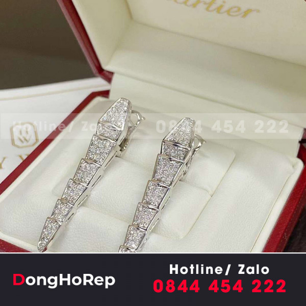 Bông tai bvl serpenti 18k