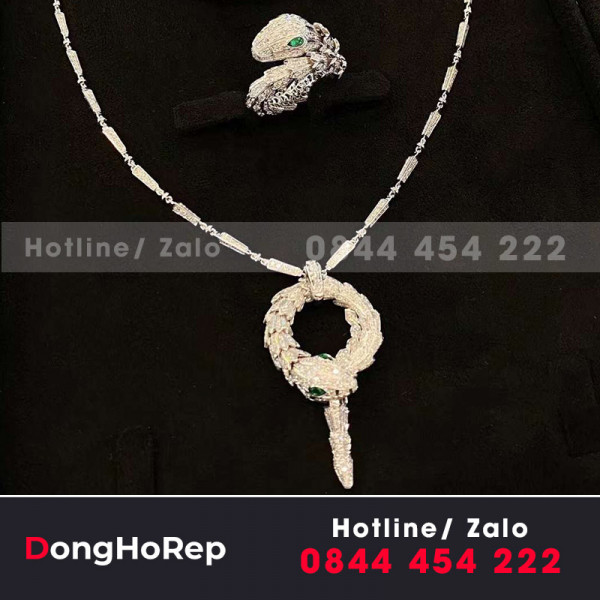 BVL serpenti white gold diamond 