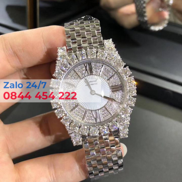 Đồng Hồ Chopard chế tác vàng khối 18k, kim cương thiên nhiên