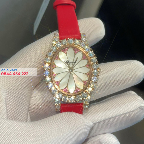 Đồng Hồ Chopard vàng 10k kim cương moissanite