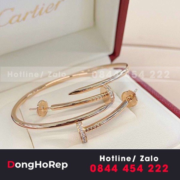  Bông tai  Cartier juste un clou earrings 18k