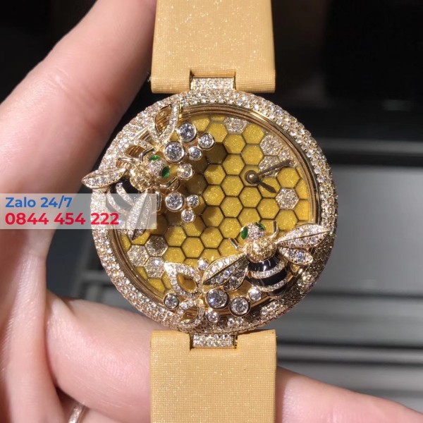 Cartier  Bees Decor HPI00480 Chế Tác Vàng Khối  18K Kim Cương Thiên Nhiên