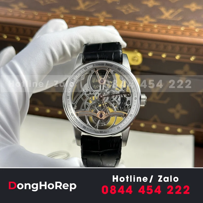 Đồng hồ Audemars Piguet Code 11.59 ref.26600 Tourbillon Openworked• size 41mm• độ dày 14mm• máy Tourbillon lên cót tay cao cấp• APP Factory