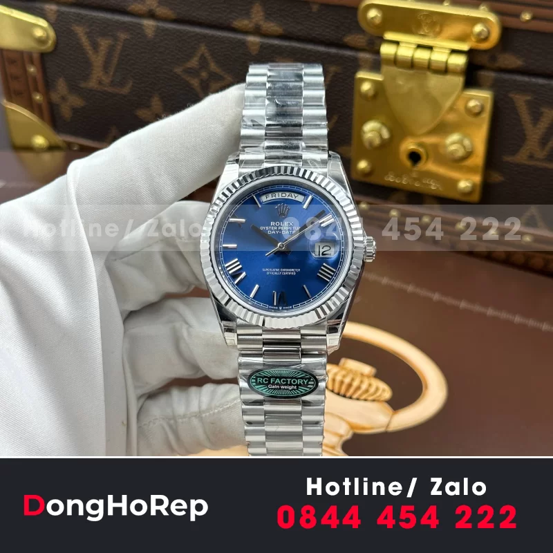 Đồng Hồ BST Rolex Day-Date 40mm phiên bản thép nặng lên tới 210 gram