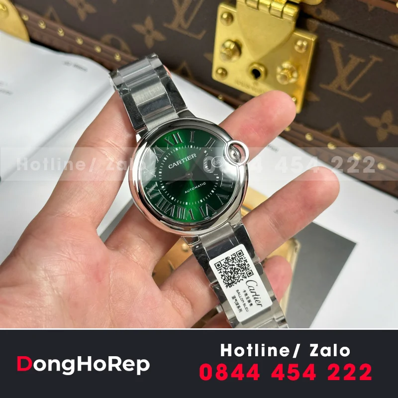 Cartier Ballon Bleu— size 40mm— máy ETA 2824— Phiên bản Ballon size 40mm