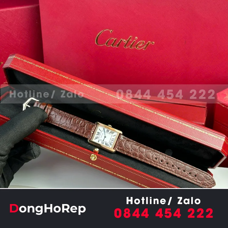 Cartier Tank Solo Small Model— size 25mm x 31mm