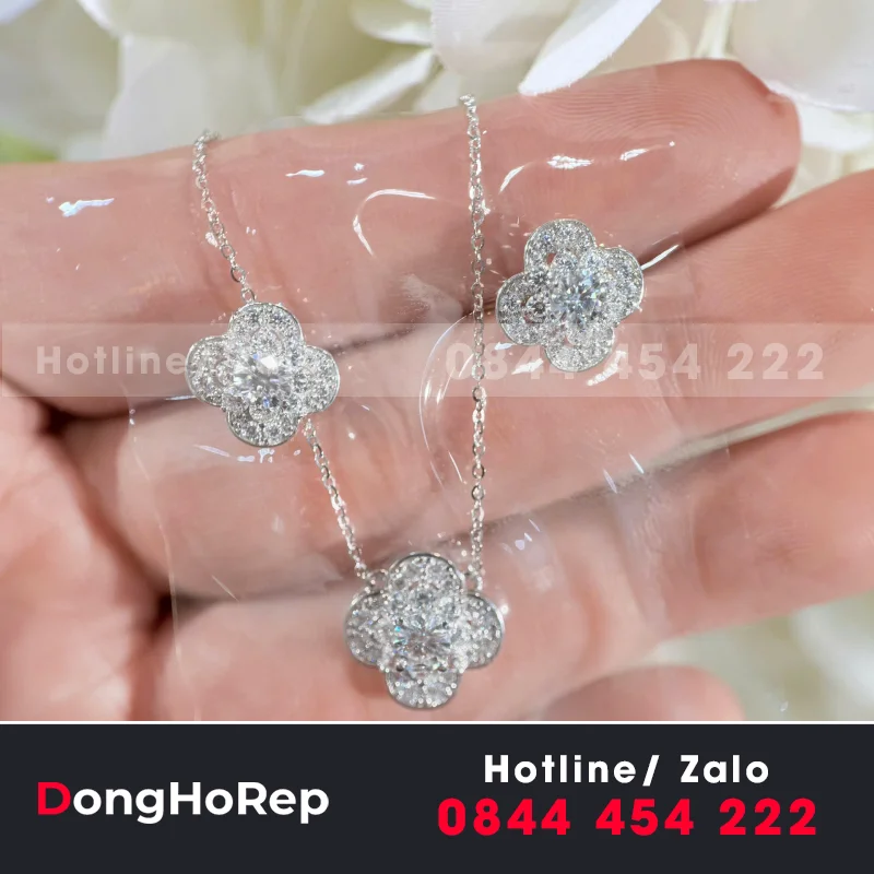 Dây Chuyền Nữ Necklace Lady Full Lab Diamond