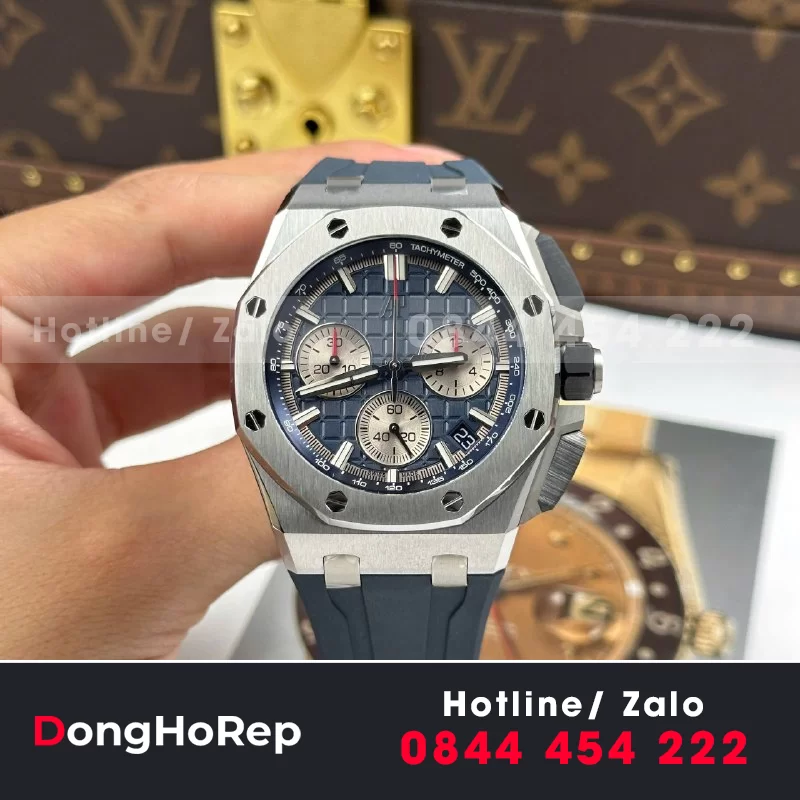Đồng Hồ Audemars Piguet Royal Oak Offshore Chronograph 26420  • size 43mm - độ dày 14.5mm (tương đương chính hãng)