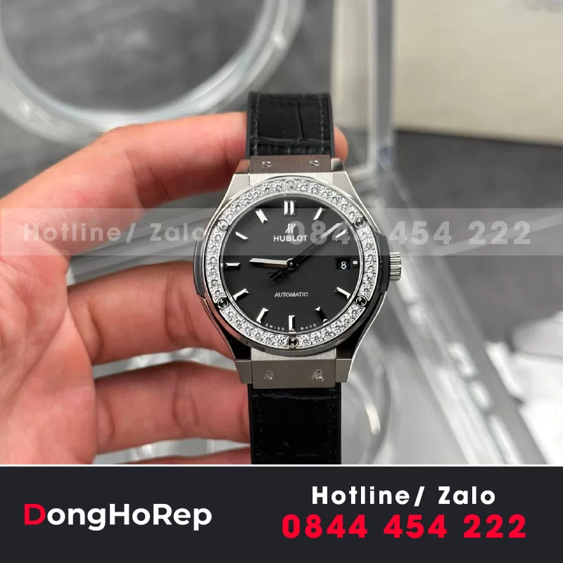 Đồng Hồ BST Hublot Classic Fusion  - 38mm phiên bản niềng đá CZ