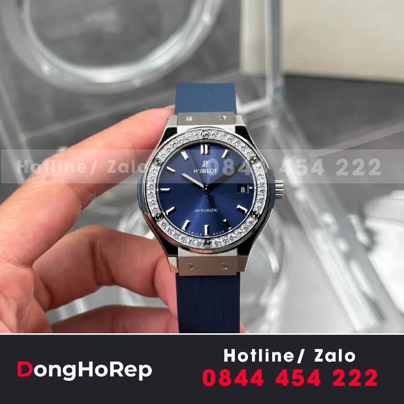 Đồng Hồ BST Hublot Classic Fusion  - 38mm phiên bản niềng đá CZ