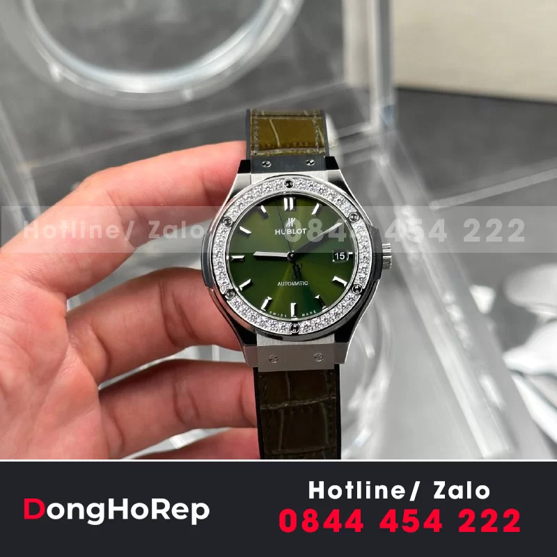 Đồng Hồ BST Hublot Classic Fusion  - 38mm phiên bản niềng đá CZ