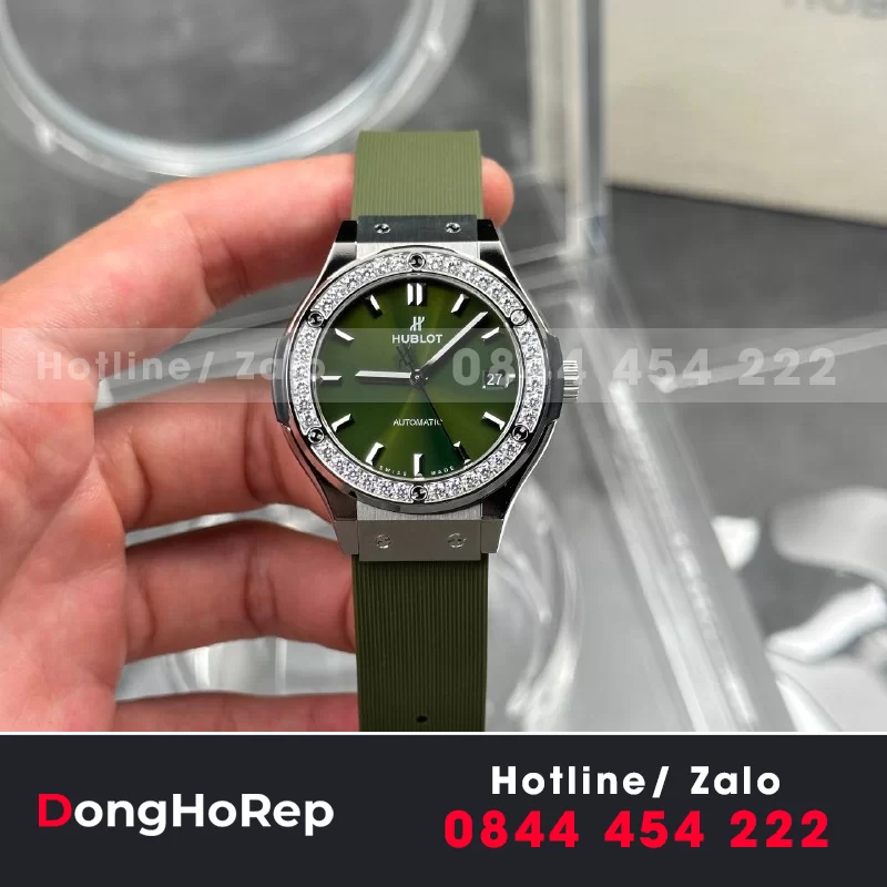 Đồng Hồ BST Hublot Classic Fusion  - 38mm phiên bản niềng đá CZ