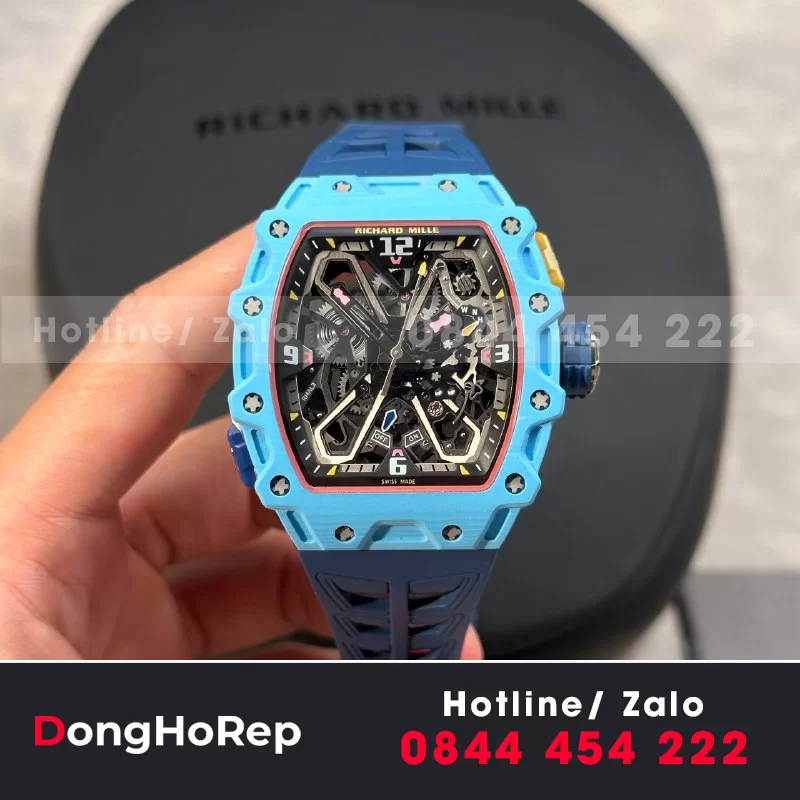 Đồng Hồ BST Richard Mille RM35-03 Rafael Nadal  • size 43mm x 50mm- độ dày 13.5mm