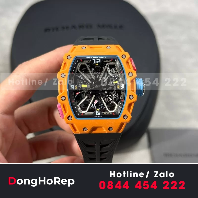 Đồng Hồ BST Richard Mille RM35-03 Rafael Nadal  • size 43mm x 50mm- độ dày 13.5mm