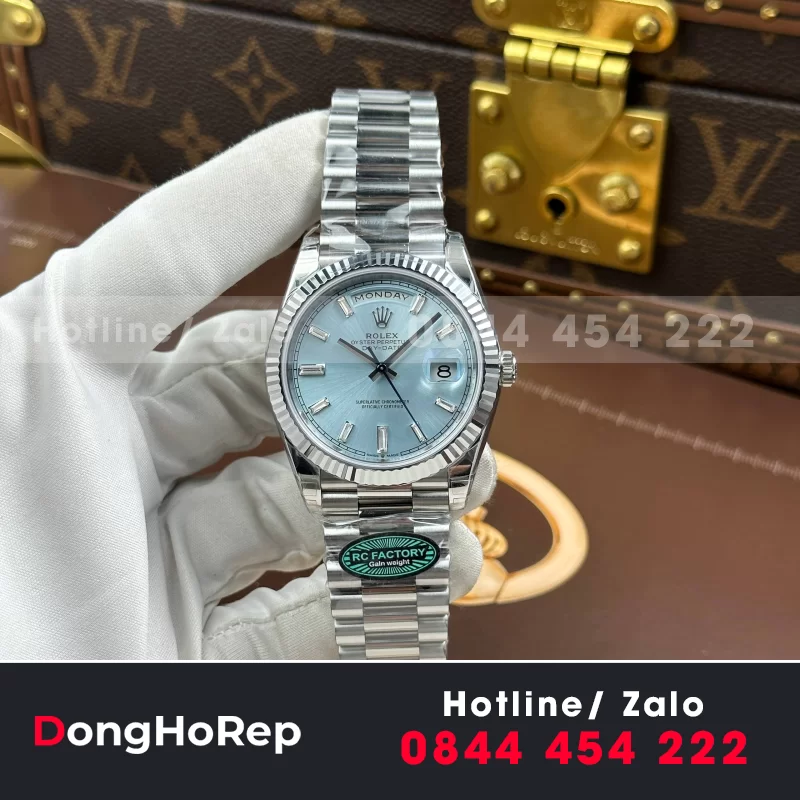 Đồng Hồ BST Rolex Day-Date 40mm phiên bản thép nặng lên tới 210 gram