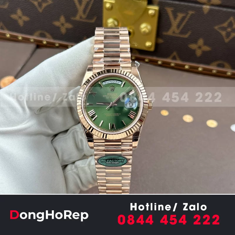 Đồng Hồ BST Rolex Day-Date 40mm phiên bản thép nặng lên tới 210 gram