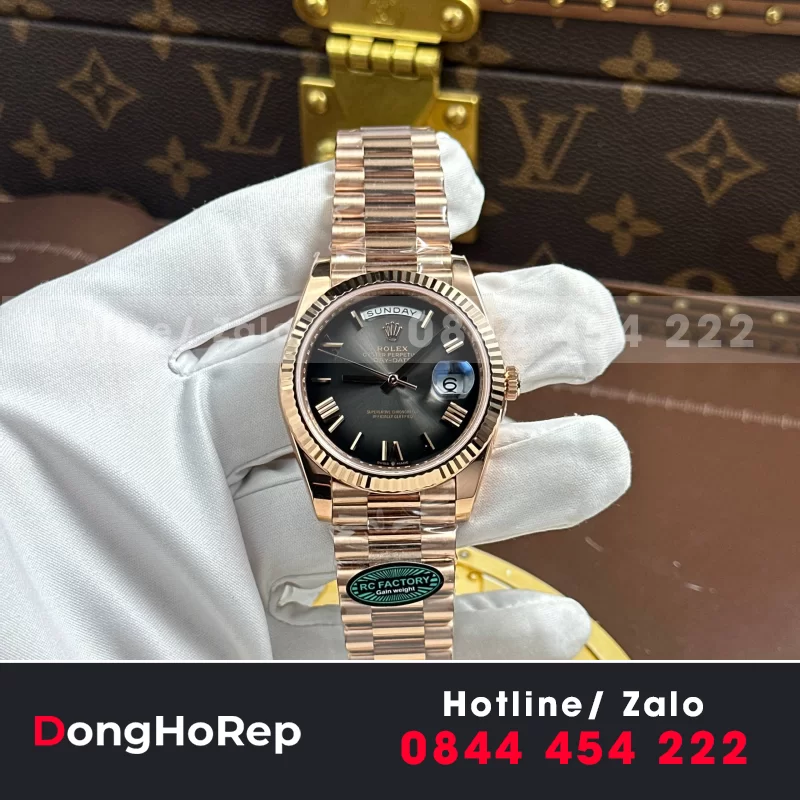 Đồng Hồ BST Rolex Day-Date 40mm phiên bản thép nặng lên tới 210 gram