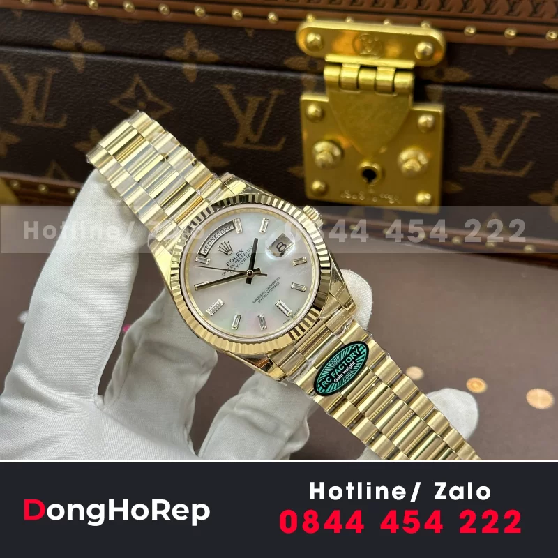 Đồng Hồ BST Rolex Day-Date 40mm phiên bản thép nặng lên tới 210 gram