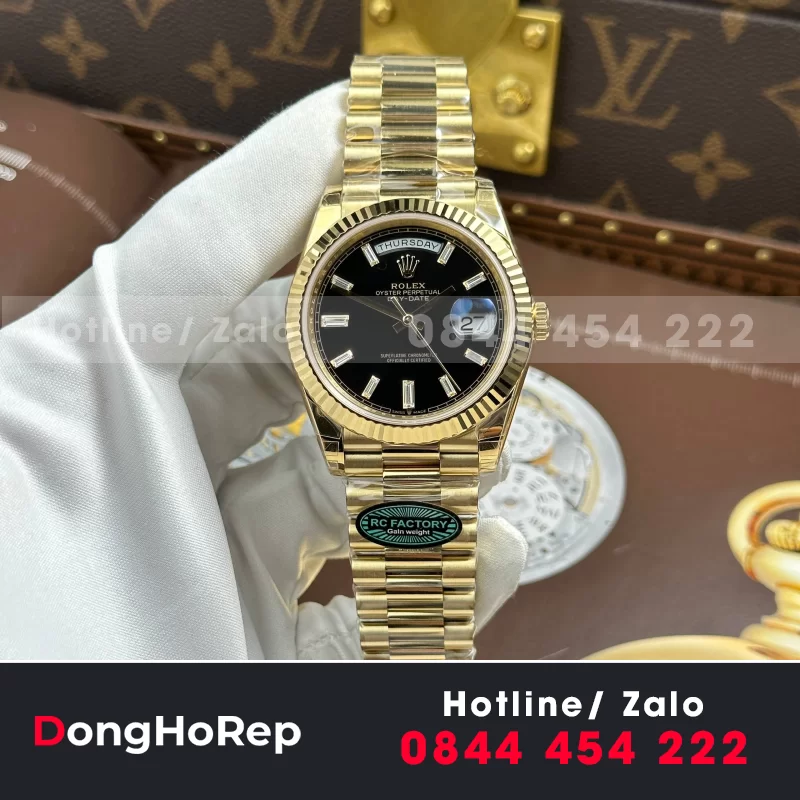 Đồng Hồ BST Rolex Day-Date 40mm phiên bản thép nặng lên tới 210 gram