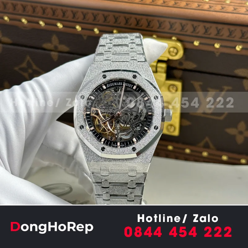 Đồng Hồ Audemars Piguet Royal Oak 15407 Skeleton Dial• Size 41Mm• 