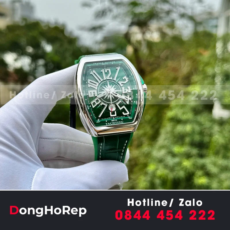 Đồng hồ Franck Muller nam máy cơ Vanguard Yachting V45 Super Fake Nhật