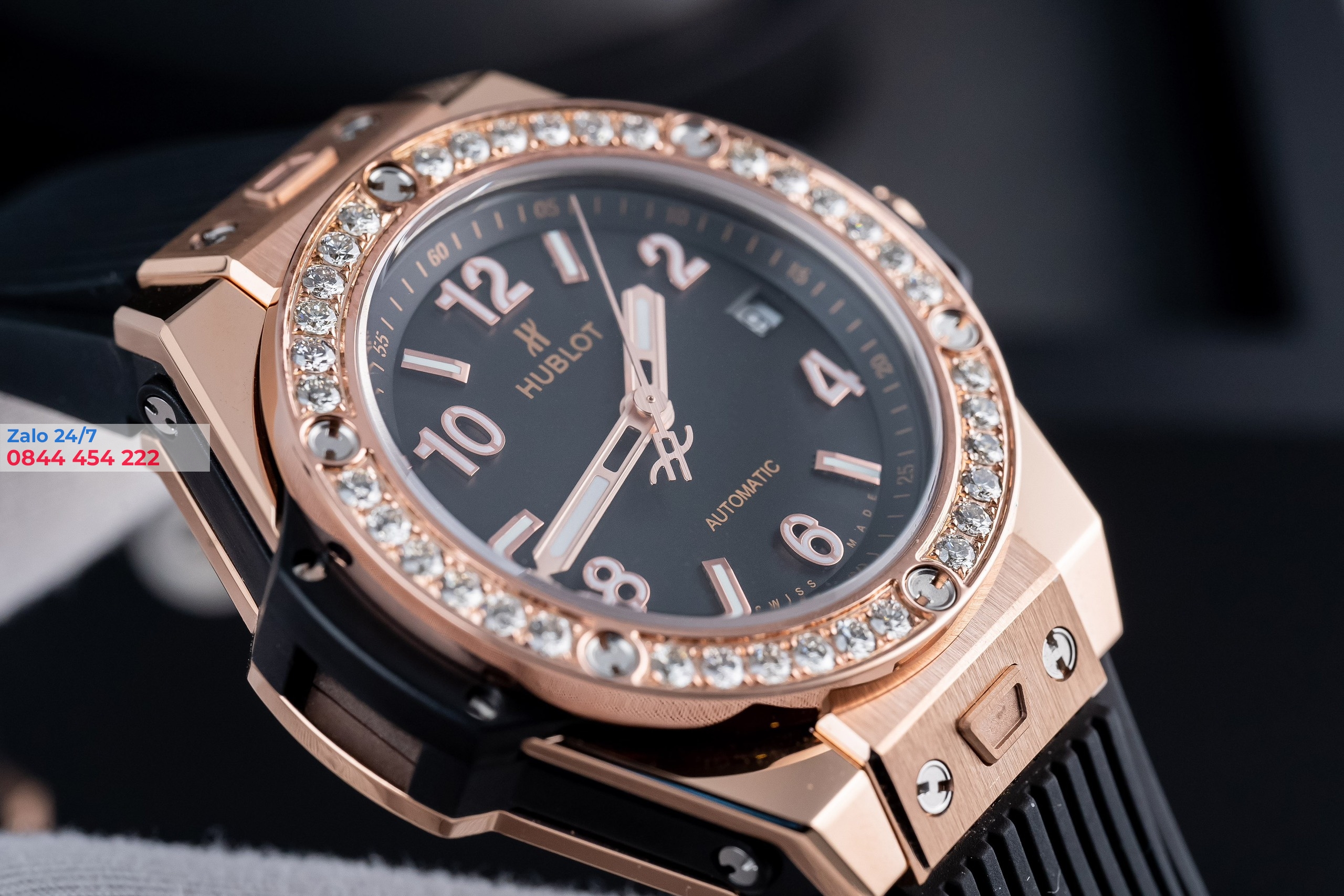 Đồng Hồ Hublot Big Bang One Click Full Kim Cương Thiên Nhiên