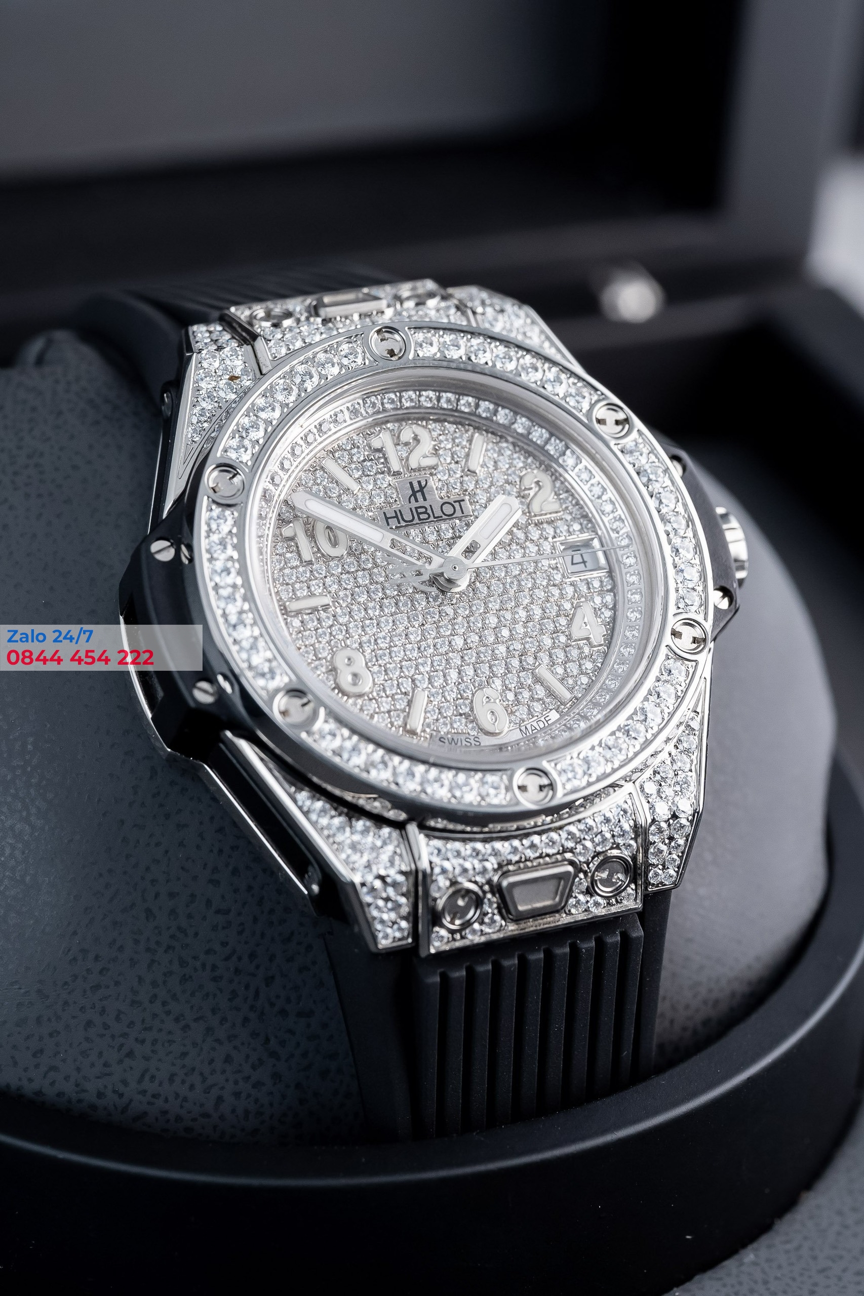 Đồng Hồ Hublot Big Bang One Click Full Kim Cương Thiên Nhiên