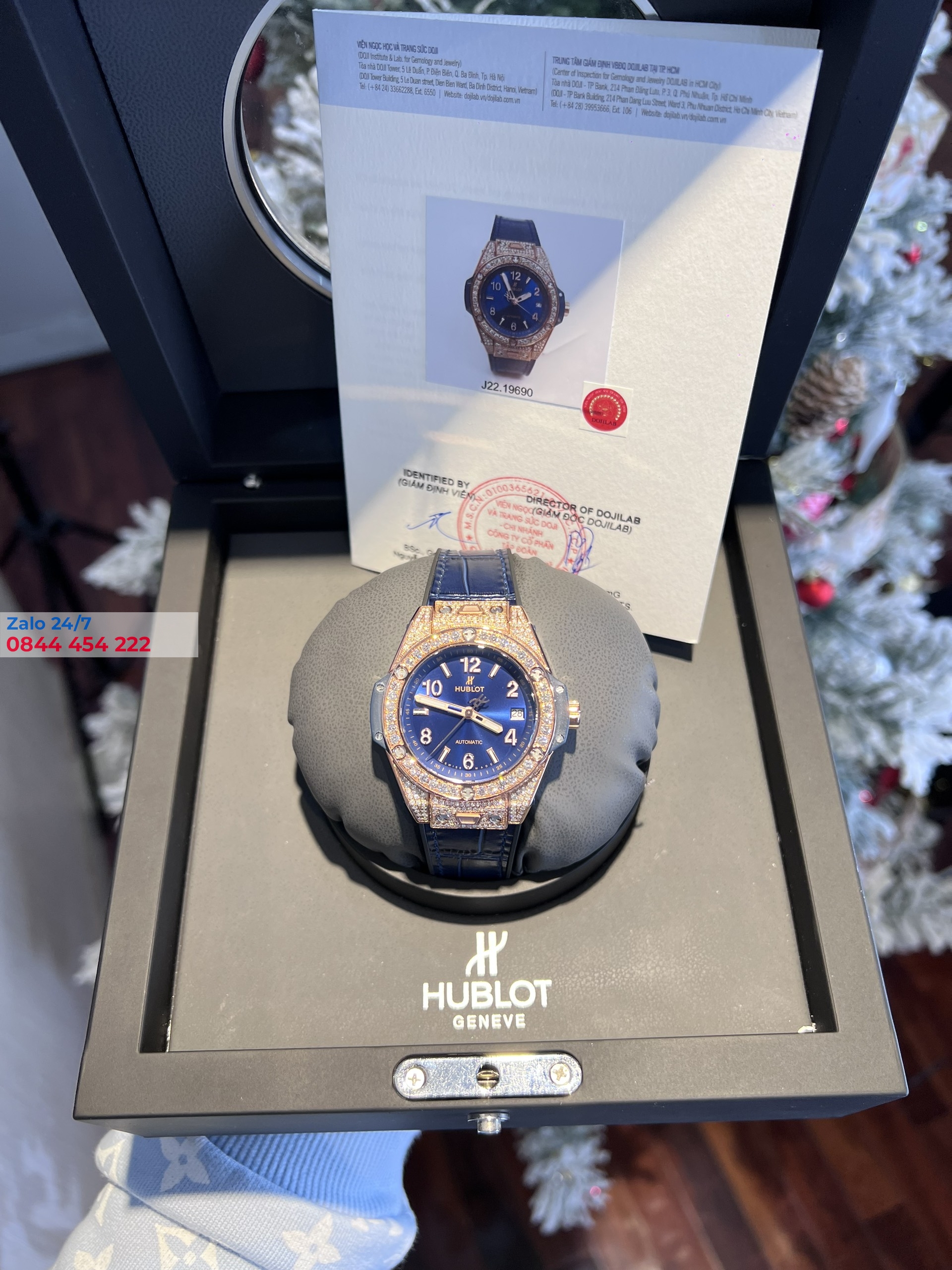 Đồng Hồ Hublot Big Bang One Click Viền Kim Cương Moissanite