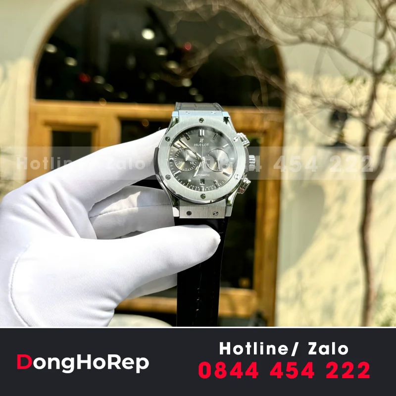 Đồng Hồ Hublot Big Bang Phiên Bản Mắt Cú Mặt Grey Replica 1:1 43mm