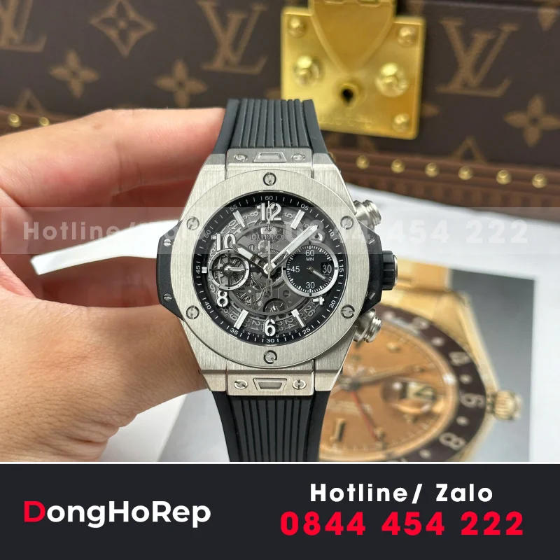 Đồng Hồ Hublot Big Bang Unico King Gold Chế Tác Nhà Máy BBF 42mm