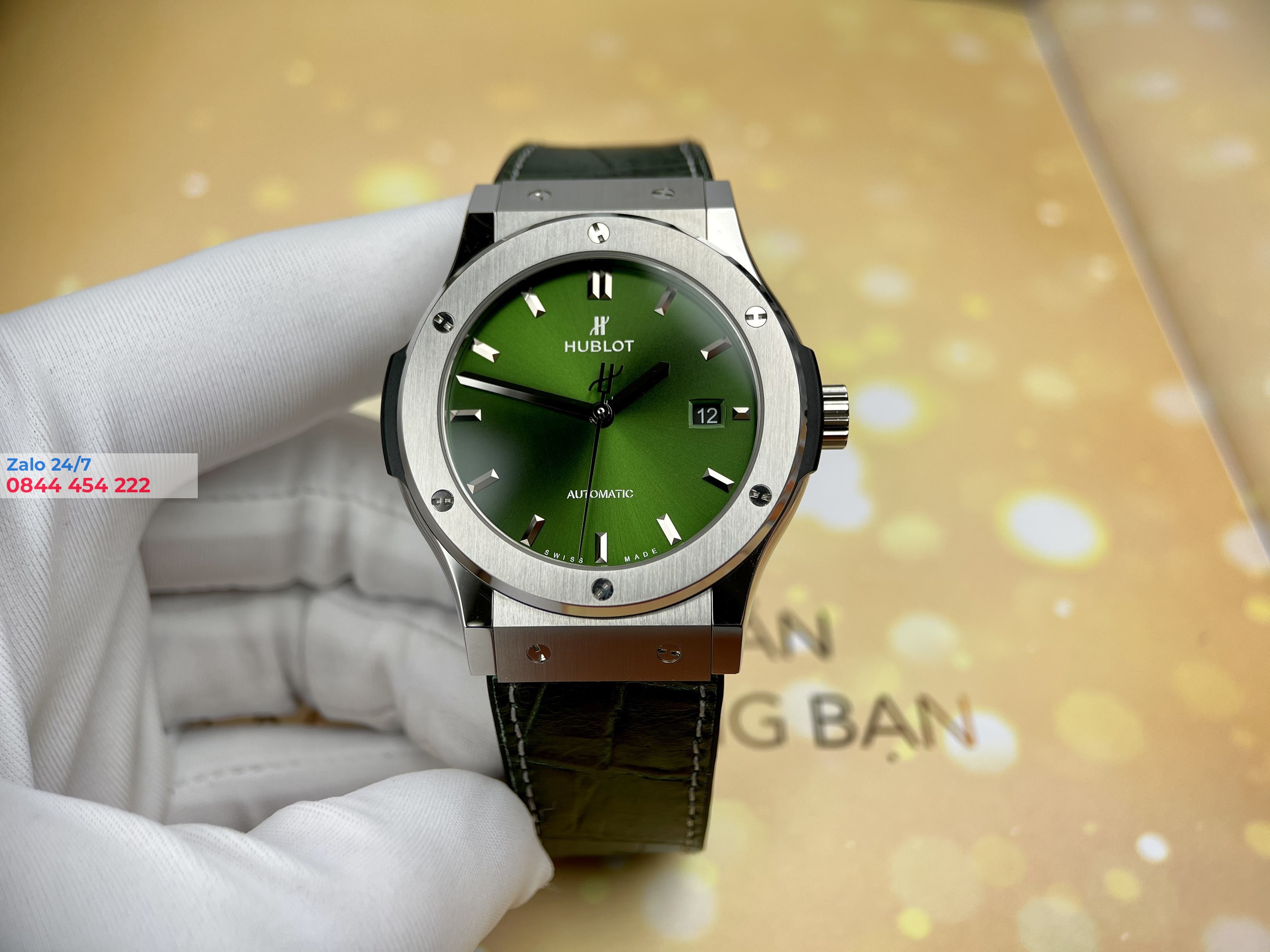 Đồng Hồ Hublot Classic Fusion Green 42mm