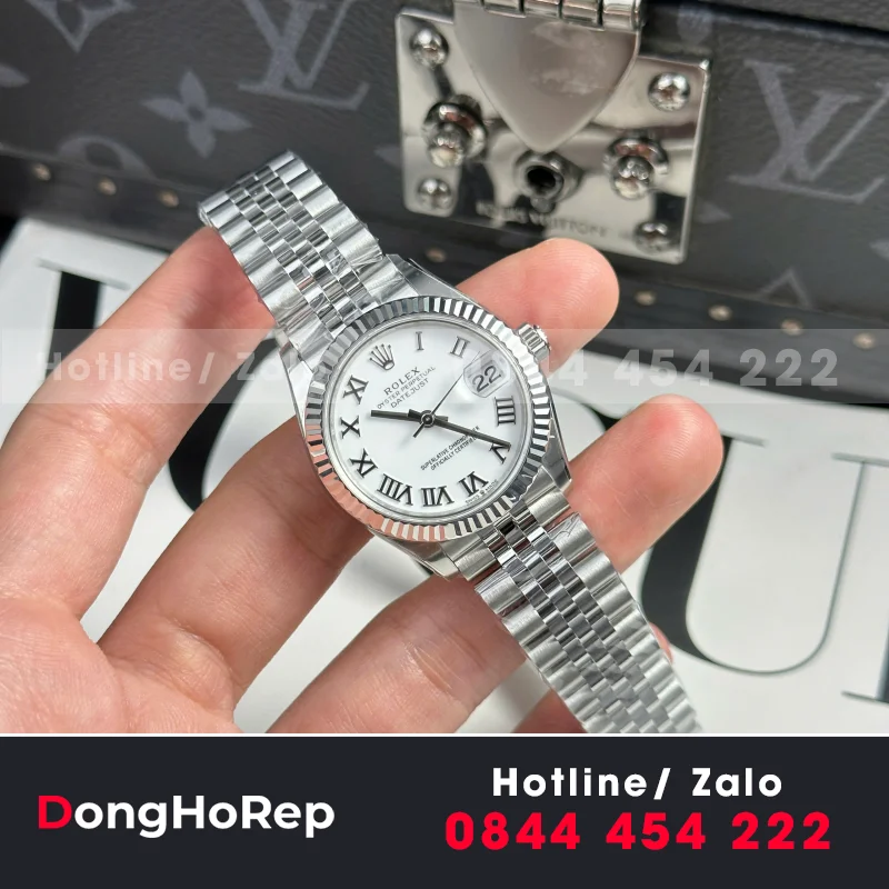 Đồng Hồ Nữ Rolex Datejust 31mm Mặt màu trắng 178273-0020