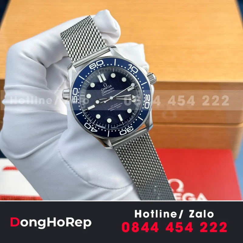 Đồng Hồ Omega Replica 11 Seamaster James Bond Nhà Máy VS 42mm