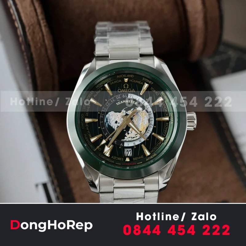 Đồng Hồ Omega Seamaster Aqua Terra Rep 11 Màu Xanh Lá Cây 43mm