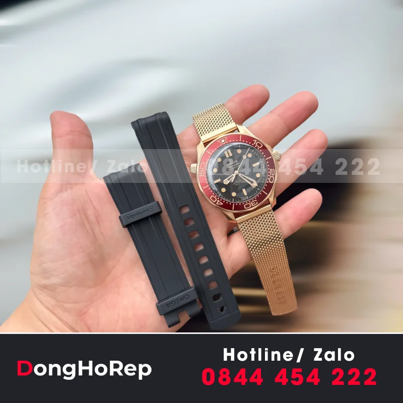 Đồng Hồ Omega Seamaster Diver 300M Bronze Gold Replica 11 VFS 42mm