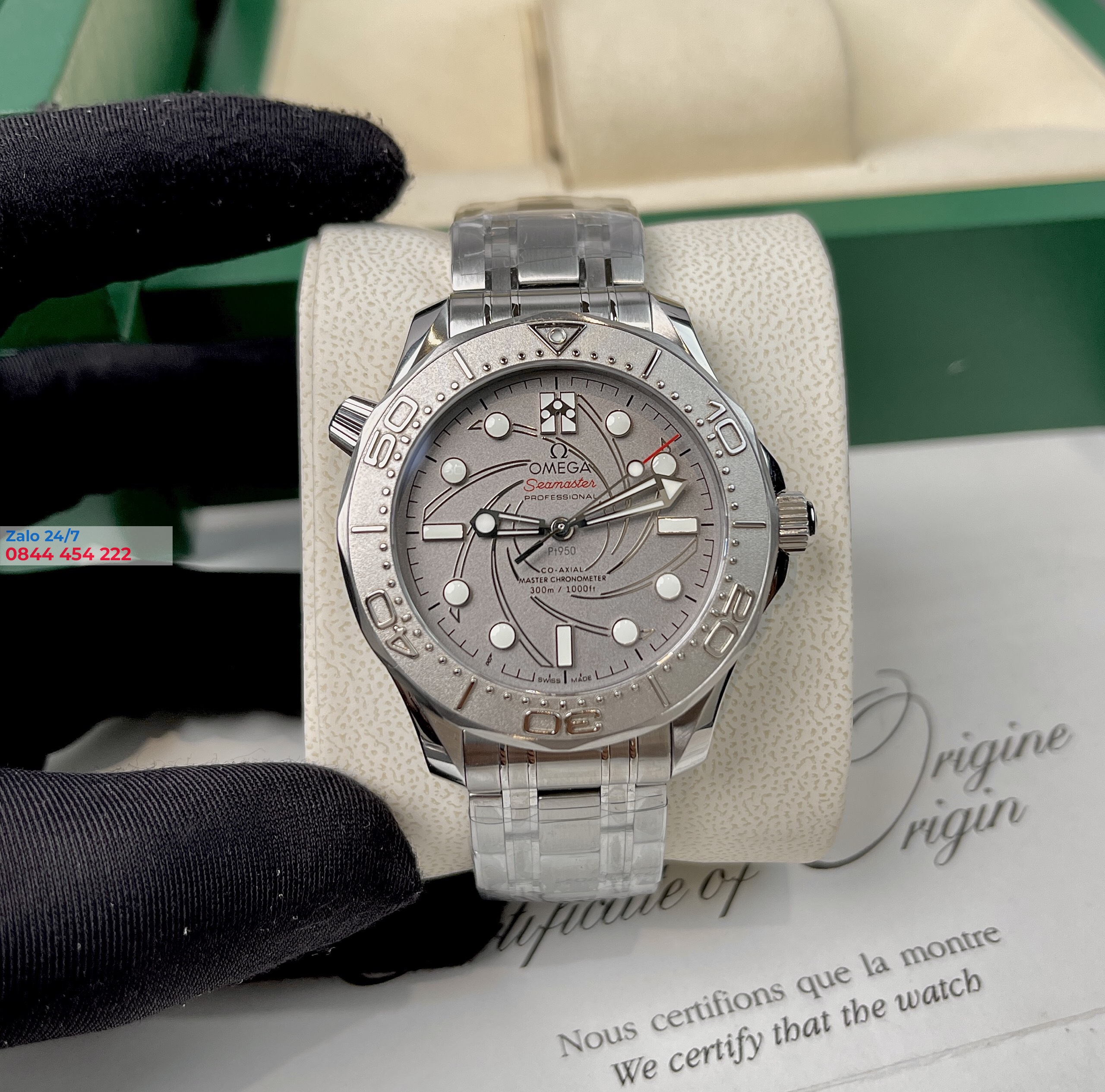 Đồng Hồ Omega Seamaster Diver 300M James Bond 50th Anniversary 