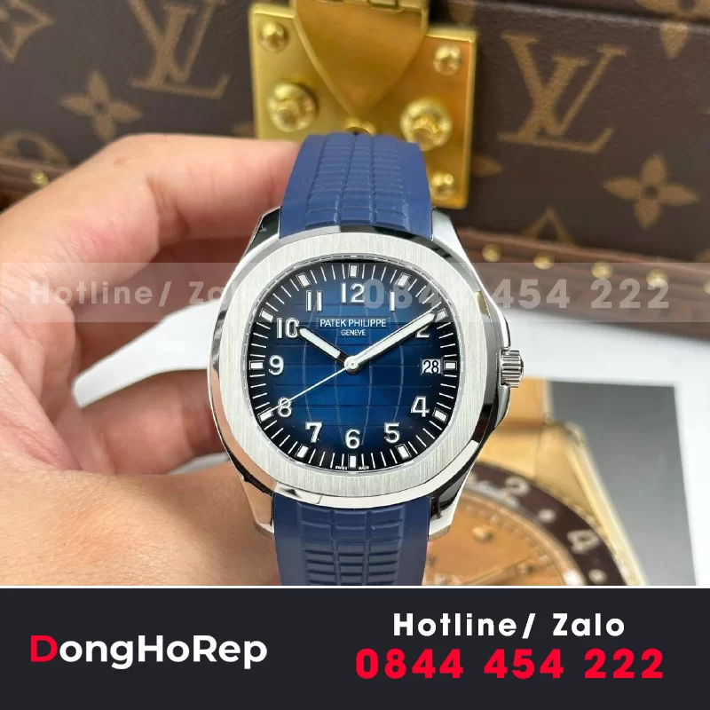 Đồng Hồ Patek Philippe Aquanaut 5168  • size 42mm - độ dày 8.1mm (tương đương chính hãng)
