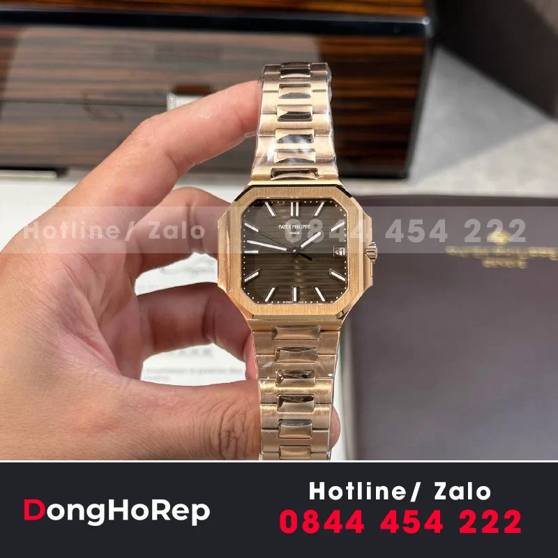 Đồng Hồ Patek Philippe Cubitus 7128  • size 40mm - độ dày 8.5 (tương đương chính hãng)