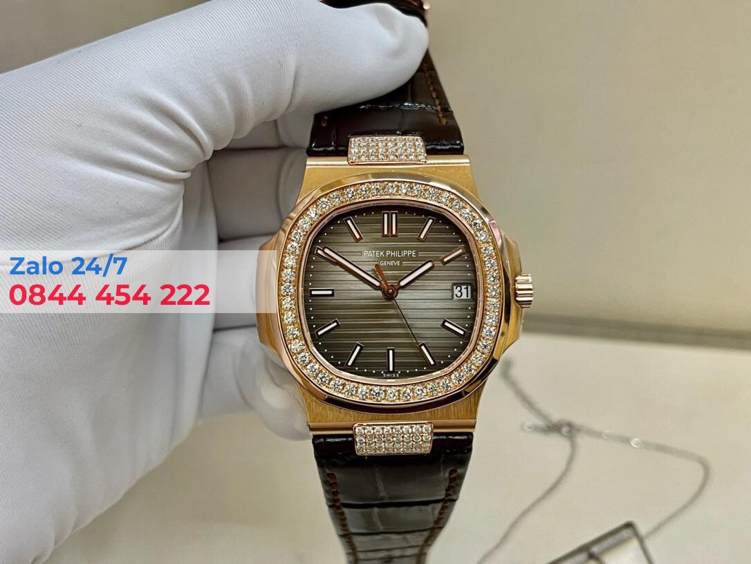 Đồng Hồ Patek Philippe Nautilus 5711 diamonds moissanite