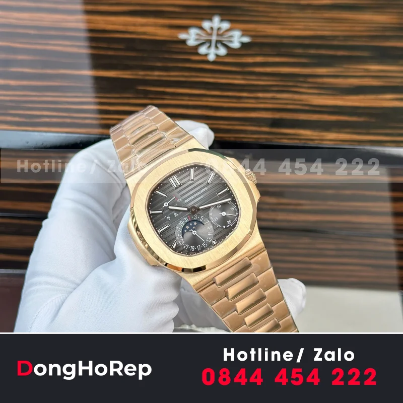 Đồng Hồ Patek Philippe Nautilus 5712R Rep 1:1 Nhà Máy GR 40mm