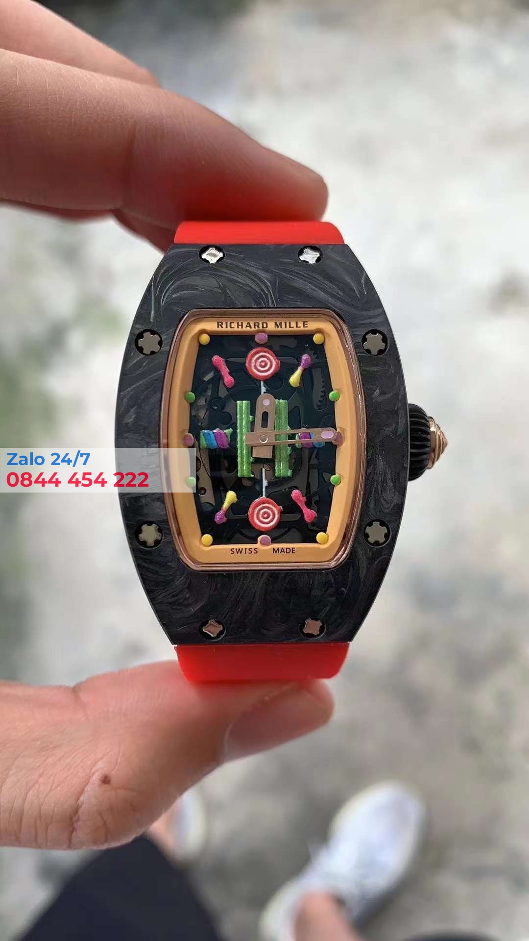 Đồng Hồ Richard Mille Super Fake 007 AF WG/201