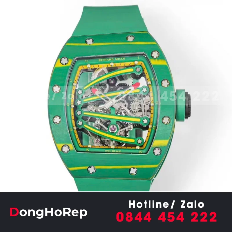 Đồng Hồ Richard Mille Chế Tác RM59-01 Yohan Blake Tourbillon 43x50mm