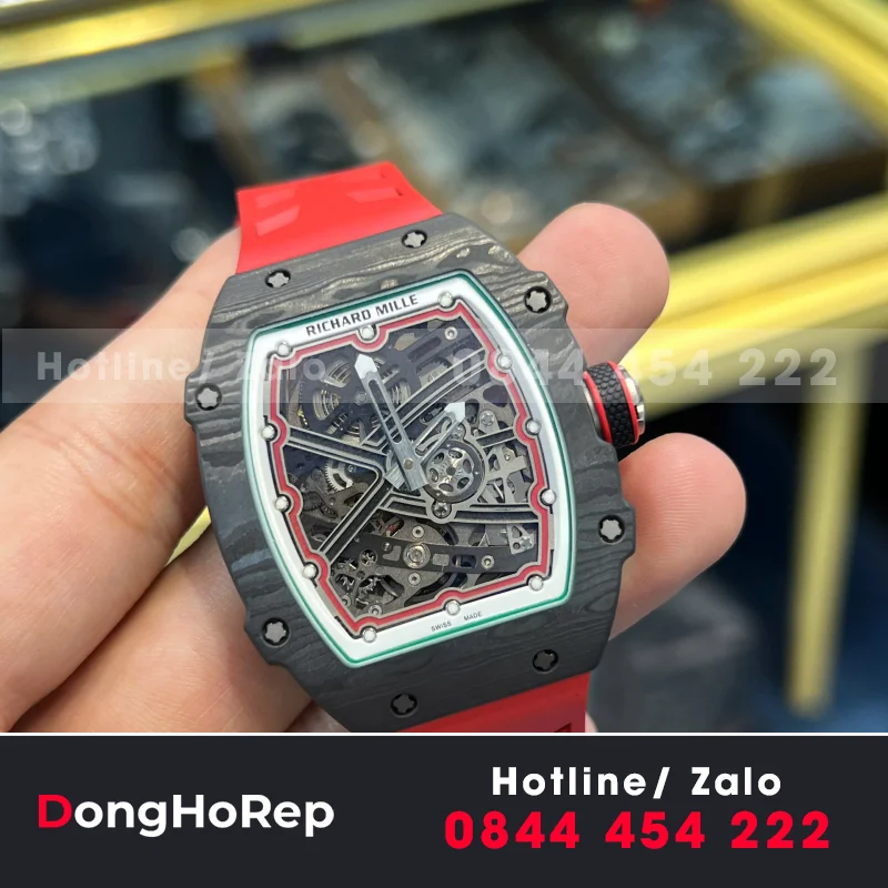 Đồng hồ richard mille RM 67-02 italy automatic vỏ cong bản nâng cấp mới nhất 