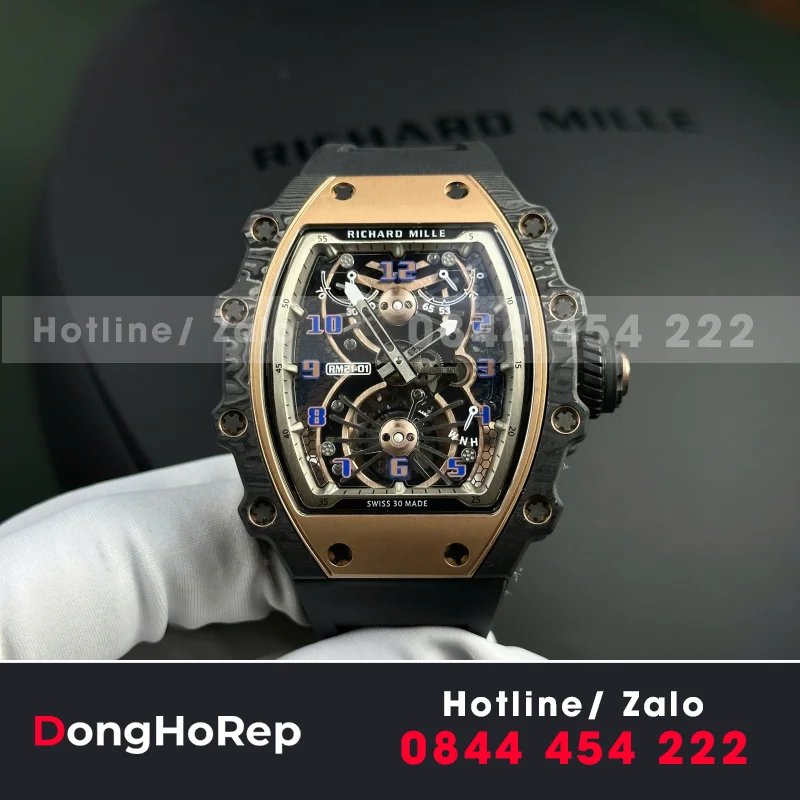 Đồng Hồ Richard Mille RM21-01 Aerodyne Tourbillon Replica 1:1 45mm