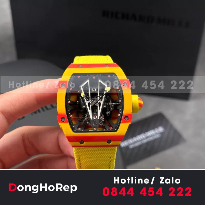 Đồng Hồ Richard Mille RM27-03 Rafael Nadal size 41mm x 48mm