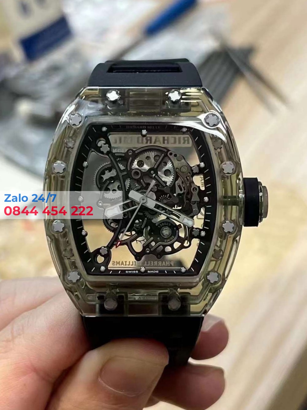 Đồng Hồ Richard  RM055 Siêu Cấp Khung nhựa cao cấp, Bản tinh chỉnh chuẩn auth nhất