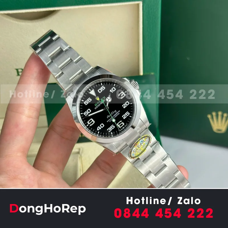 Đồng Hồ Rolex Air King 126900 Chế Tác Nhà Máy Clean Cao Cấp Nhất 40mm