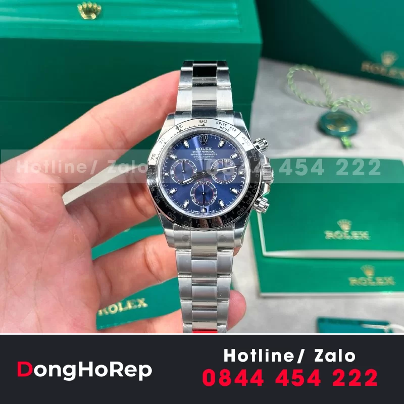 Đồng Hồ Rolex Cosmograph Daytona 116509  • size 40mm - độ dày 12.2mm (tương đương chính hãng)