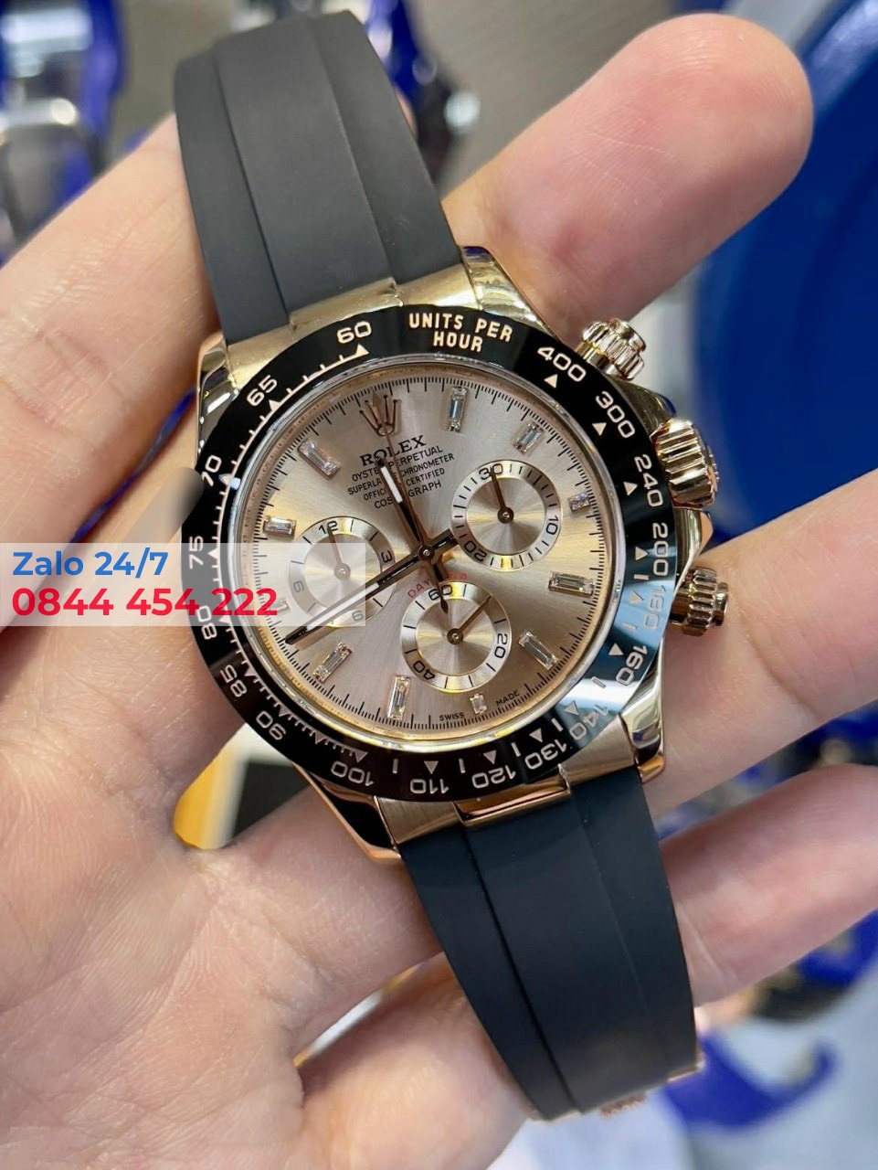 Đồng Hồ Rolex Cosmograph Daytona 116515LN Rose Gold 