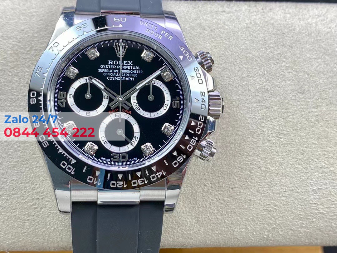 Đồng Hồ Rolex Cosmograph Daytona 116519LN Mặt Số Đen